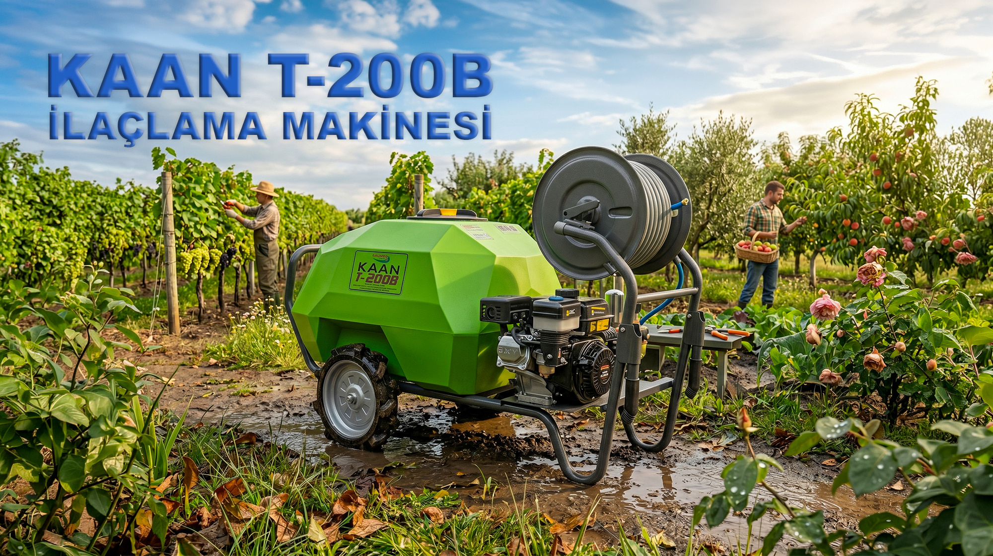 KAAN Tarım Makinaları ürün ve saha görseli